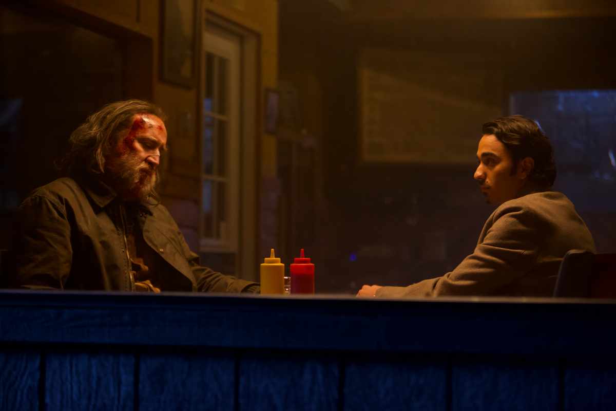 Nicholas Cage and Alex Wolff in Pig