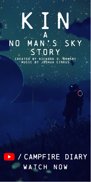 A side banner advertising a new original short made using Hello Games' No Man's Sky