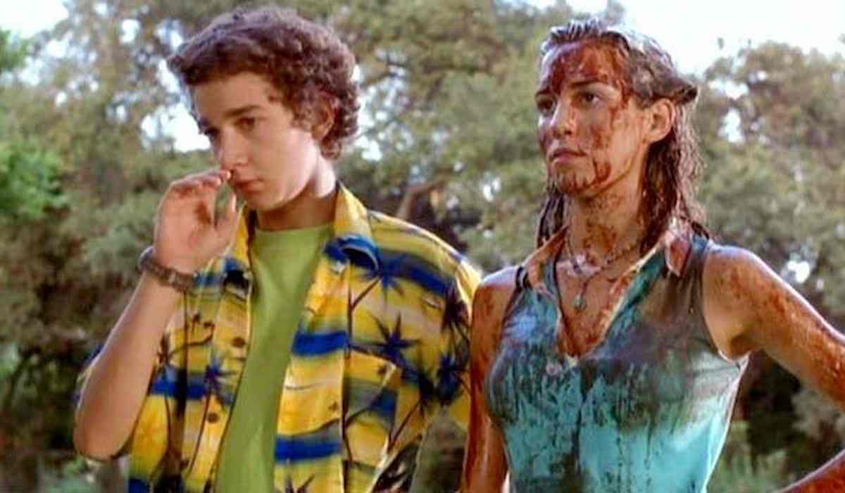 Shia Labeouf and Christy Carlson in The Even Stevens Movie 